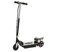 Trottinette Electrique pliable pour enfant - 120 W - 10 Km/h Max. Hauteur Guidon Réglable 2 Roues en PU - Noir et Argent