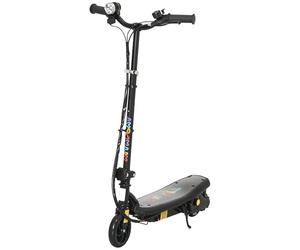 HOMCOM Trottinette électrique Pliable 120 W pour Enfant 7-14 Ans, autonomie Max. 10 Km, Vitesse jusqu'à 12 Km/h, Noir