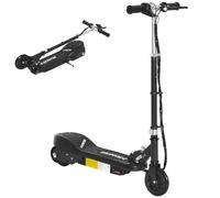 Trottinette électrique pliable enfant 7-14 ans - hauteur réglable - 120W 24V max. 12 Km/h - métal PP noir