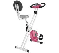 HOMCOM - vélo d'appartement - Acier - 43x97x109cm - Rose