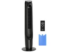 HOMCOM - Ventilateur colonne - ABS - 31.5x31.5x107cm - Noir