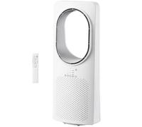 HOMCOM Ventilateur colonne ultra-silencieux 36 dB, ventilateur tour, oscillant à 45°, 3 vitesses, 3 modes, télécommande, noir