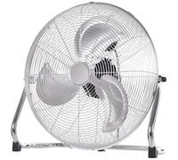 HOMCOM Ventilateur de Table en Métal Design Puissant et Silencieux 3 Vitesses Tête Réglable pour La Maison ou Le Bureau 51 cm de Diamètre Gris