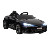 HOMCOM Voiture Électrique Enfant 12 V Télécommande Parentale Noir