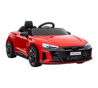 Véhicule Électrique Enfant Audi Rs E-Tron Gt V. Max. 5 Km/H Télécommande Effets Sonores + Lumineux Rouge