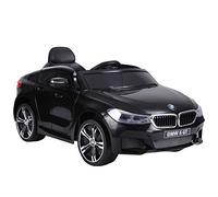 HOMCOM Voiture Électrique Enfants 6 V Télécommande Incluse Noir BMW 6 GT