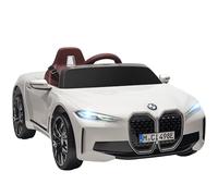 Voiture électrique pour enfants - HOMCOM - licence BMW I4 - 12V télécommande MP3 Musique Ceinture et Lumières - 115x67x45 cm - Noir