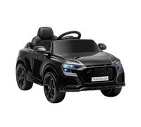 HomCom Voiture électrique enfant sous licence Audi RS Q8 télécommande Bluetooth 3-5 ans noir