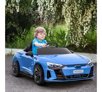 Voiture électrique enfant audi rs e-tron gt v. Max. 5 km/h télécommande effets sonores lumineux bleu TU