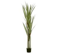 HOMCOM Yucca Artificiel Grand 190cm Plante en Pot pour Salon