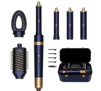 Homdigrk Sèche-cheveux et brosse à friser 6 en 1 avec air chaud pour un séchage rapide, un lissage et un volume sans dommages causés par la chaleur, outil de soufflage professionnel avec