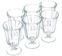 Home 7835200 Lot de 6 verres à vin verre Anna CL19 ameublement Table