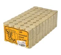 Home 8446200 Pack of 100 Sardinian Cork Caps 26 x 40