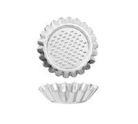 Home 8464100 Lot de 6 moules à gâteau en fer-blanc 8 cm