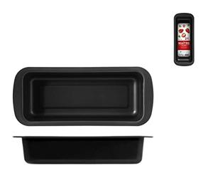 Home Accueil Maitre Moule à Cake antiadhésif, 21 cm - Anthracite