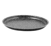 Home Accueil Moule à Pizza Rond en Pierre, Antiadhésif, Pierre, Anthracite, 32 cm
