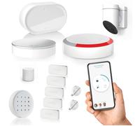 Home Alarm Advanced - Pack video extérieur - Alarme Maison GSM sans Fil Connecté Wifi
