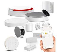 SOMFY 1875351 - Home Alarm Essential - Pack video plus - Alarme Maison sans Fil Connecté Wifi - Caméras de surveillance extérieure