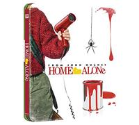 HOME ALONE 4K ULTRA HD COLLECTORS 30th ANNIVERSARY LIMITED EDITION STEELBOOK / INCLUDES BLU RAY / REGION FREE.