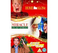 Home Alone/Miracle on 34Th Street/Jingle All The Way (3 DVD) [Edizione: Regno Unito] [Import]