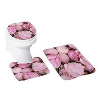Home Bathroom Floor Mats Bath Foot Mat Bathroom Accessories Rug Toilet Mat Bathtub Carpet pour Salle de Bain, Baignoire et Toilettes(Type6)