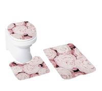 Home Bathroom Floor Mats Bath Foot Mat Bathroom Accessories Rug Toilet Mat Bathtub Carpet pour Salle de Bain, Baignoire et Toilettes(Type3)