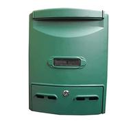 Home Boîte aux lettres vintage de grande capacité avec support mural pour clés Peut être utilisée en intérieur et en extérieur Décoration pratique