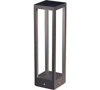 Home Bollard - Poteau de jardin à LED au sol - Eclairage nocturne chaud 3000K 230V 15W 1590lm Safran - Corten