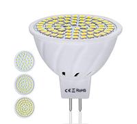 Home Bulbs 1pcs MR16 4W Spotlight Bulb LED Diode Lamp 12V 110V 220V 36 LEDs SMD 2835 Chip High Lumen No Household Lamp (Color : 110V, Emitting Color : Warm White)
