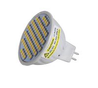 Home Bulbs 2pcs/lot Led Lights Spotlight MR16 GU10 3W Low Voltage Ac Dc 12V 24V Volts Bulb Lamp GU10 Warm White 12v 24v Household Lamp (Number of LED Chip : MR16)