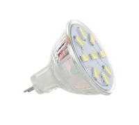 Home Bulbs LED Spotlight Bulbs MR11 GU4.0 2W 3W 4W AC/DC 12V 24V 30V Cool Warm White Lamp Replace Halogen Light 5733 SMD 9 12 15 LED Chips Household Lamp (Color : Onecolor, Size : 2W 5733 SM
