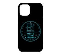 Home Cafe Engineer Espresso Coffee Barista Fan Coque pour iPhone 12/12 Pro