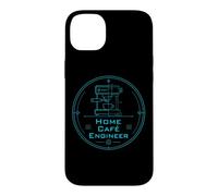 Home Cafe Engineer Espresso Coffee Barista Fan Coque pour iPhone 14 Plus