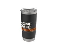 Home Cafe Engineer Espresso Coffee Barista Fan Gobelet isotherme en acier inoxydable double paroi