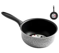 Home Casserole Une poignée Salpepper antiadhésif 18 cm Marmite