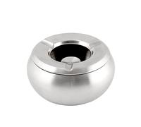 Home Cendrier Anti-Vent, métal, Acier, 11 x 11 x 6 cm