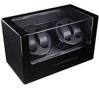 Home Chandelier Automatic Watch Winder 4 Watches Box Silent Engine to Lady and Man Automatic Watches Carbon Fiber Black Piano Finish 2020 Little Surprise