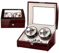 Home Chandelier Automatic Watch Winder Watch Display Storage Box Jewelry Collection Case Organiser Holder Double Automatic Watchs Winder for Cufflink Rings Pins Lockable 2020 Little Surprise
