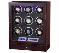 Home Chandelier Automatic Watch Winder Wood Unisex Watch Winder Remote Control LCD Touch Screen Rotation Winders Deluxe Silent Motor Pine Box LED Ambient Light 2020 Little Surprise
