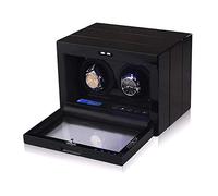 Home Chandelier Double Watch Winder for 2 Watches Automatic Watch Box with LCD Digital Display LED Lighting Watch Winder Little Surprise