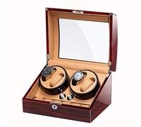 Home Chandelier Piano Paint Unisex Watch Winder, Automatic 4+6 Watch Winderand Watches Storage Display Case Box with Quiet Motor Little Surprise