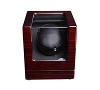 Home Chandelier Watch Winder at 1 O'Clock Automatic with Quiet Engine 4 Turn Modes Piano Lacquer Leather Little Surprise