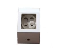 Home Chandelier Watch Winder Box 2+3,2 Watches White Battery Axis Silent Watches Winders Display Box Storage Case Little Surprise
