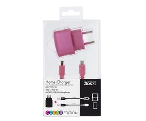 Home Charger Dsi/Dsixl/3ds/3dsxl/Micro Usb. Color Edition