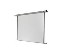celexon HomeCinema Écran de Projection motorisé 65" | 120x120 cm 1:1 | Écran 4K, Full-HD pour Projections Home Cinéma et présentations Professionnelles avec vidéoprojecteurs | Montage Mural/Plafond