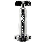 Home Cipriano 1015100 Tire-Bouchon à Levier avec Base, Acier Inoxydable