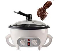 Home Coffee Roaster, Noix de Noix de Noix de Noix de Cajou Machine À Rôtissage, Roaster de Grains de Café Électrique avec Température Réglable de 60 Minutes pour Rôtir Des Grains de Café, Des Noix