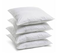 Home Collection Lot de 4 Oreillers Moelleux 60x60cm Cliniguard - Traitement Anti-acariens - BLEU CALIN