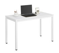 Home Collective Bureau d'ordinateur | Table polyvalente pour bureau à domicile et cuisine, robuste et peu encombrant, idéale également comme table à manger ou table de cuisine | 120 x 60 cm | Blanc
