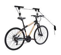 HOME COMPOSER Support de plafond pour vélo, support de poulie robuste pour garage, plafond, échelle, caneo, vélo, taille unique